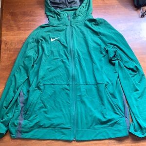 Green Nike drift jacket